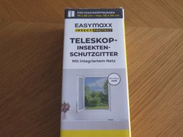 EASYMAXX Teleskop Insektenschutzgitter 70-80 bis115-135cm