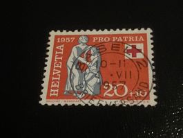 Sinnbild Barmherzigkeit ZNr. B83 1957 Vollstempel Basel