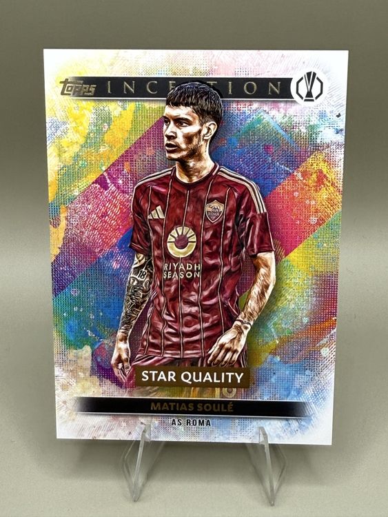 MATIAS SOULÉ - AS ROMA - TOPPS Inception MLS 2024/25 (Gebraucht) in ...