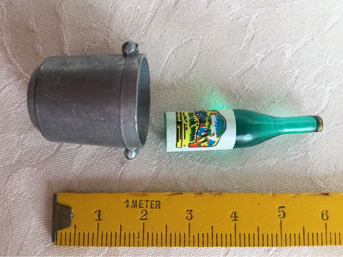Case e mobili per bambole: Puppenhaus Sektkühler 1:12 – Usato da St. Gallen venduto da chamilla 4