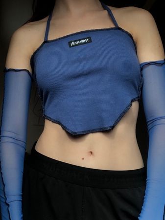 Top bleu