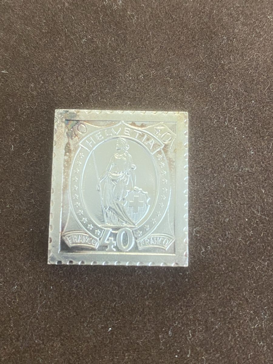 Metalli preziosi: 10 Gramm Silber 999 Briefmarke – Nuovo (secondo la descrizione) da Muralto venduto da Alex1912