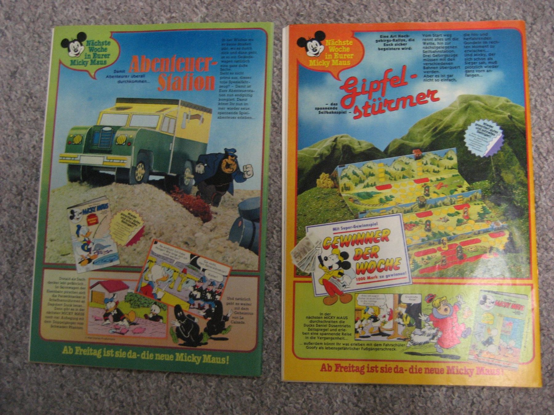 BD: Micky Maus 1982/ 4 + 40 mit Beilagen – D'occasion à Bottighofen par Spiderman61 1