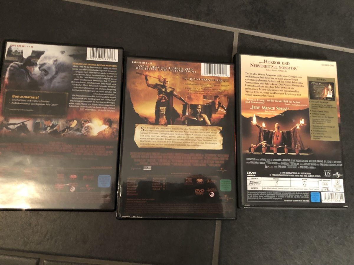 Alle DVDs: Die Mumie filme – Gebraucht aus Seengen von Predator86 1