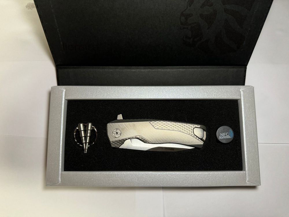 Lion Steel ROK Titanium Premium Folder 86 mm | Kaufen auf Ricardo