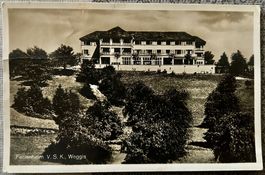 Alte Ansichtskarte Ferienheim V.S.K., Weggis / 1949