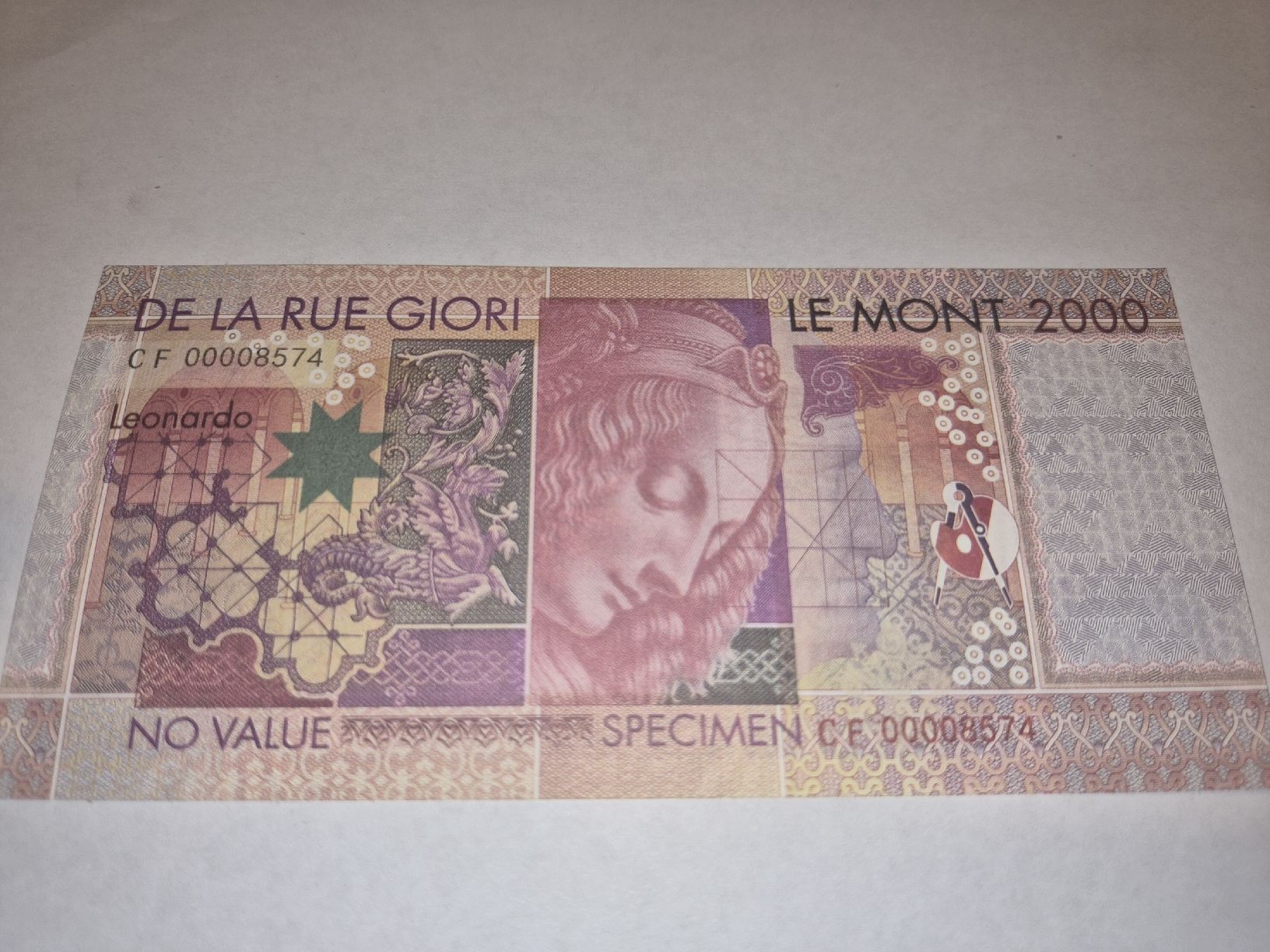 Banconote: Billet Commémoratif Leonardo Da Vinci – Nuovo (secondo la descrizione) da Senèdes venduto da hen_fw8b 1