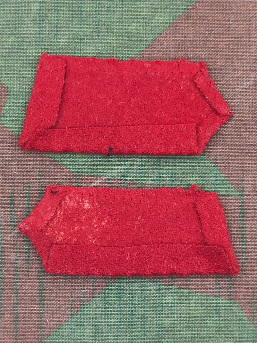 Schweizer Armee Placchette & Badge: Kragenpatten Ord. 1914/26 – Usato da Bauma venduto da SwissMilitaria 1