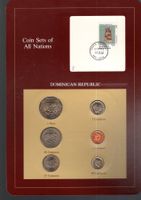 Dominican Rep. coins set UNC