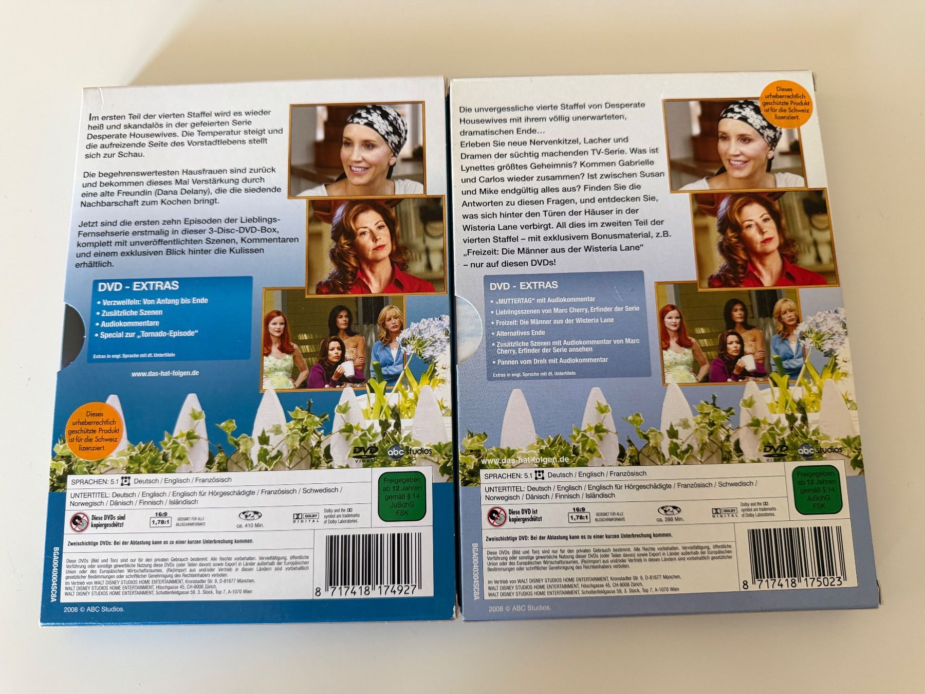 Tutti i DVDs: Desperate Housewives Staffel 4 DVD Box – Usato da Altstätten SG venduto da sheamus 1