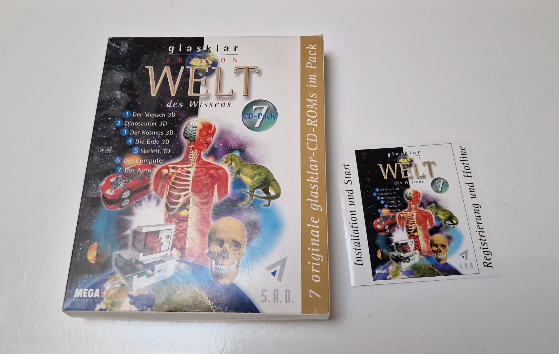CD: Welt des Wissens mit 7 CD's – Usato da Winterthur venduto da Mmondeo 1