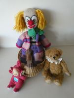 Clown, Teddy, Po und Entenkorb