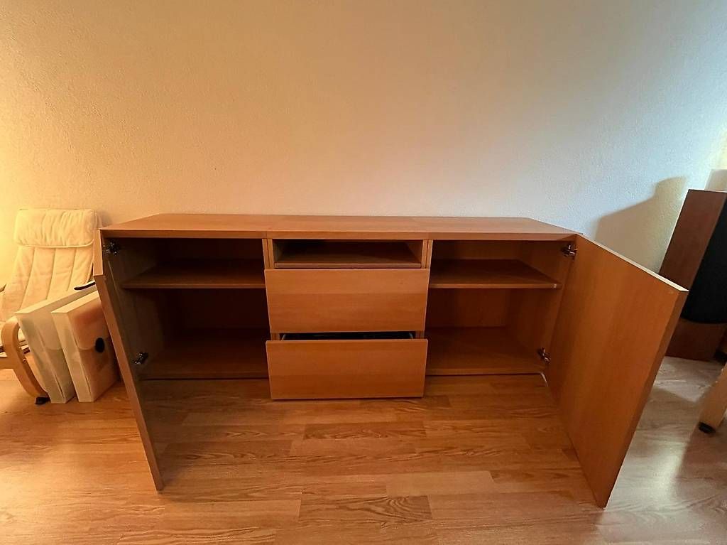 Buffets: Buffet IKEA BESTÅ  finition hêtre – D'occasion à Colombier VD par Sophie_M. 1
