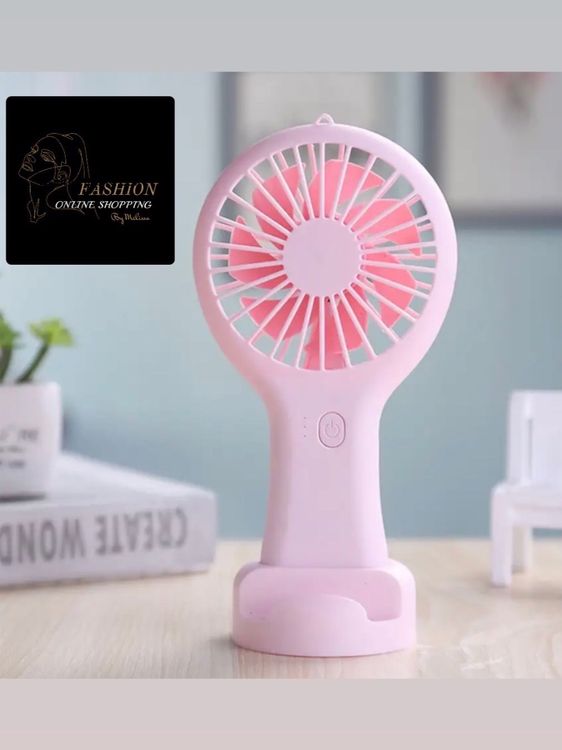 gabless USB-ventilator, handventilator met batterij, 5200 mAh, USB- tafelventilator, 20 uur werktijd, mini-ventilator, 5 standen sterke wind, kleine ventilator, stil, voor kantoor, slaapkamer
