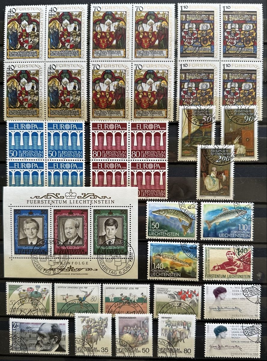 Tous les timbres: Liechtenstein  – D'occasion à Duebendorf par Fczfanrobi
