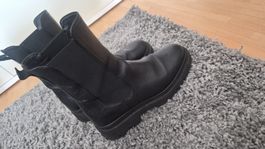 Tamaris Damen Stiefeletten schwarz Grösse 39 guter Zustand