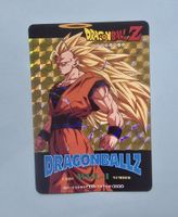 Cartes Dragonball Z rares, vintage 90's WGL-1 san goku