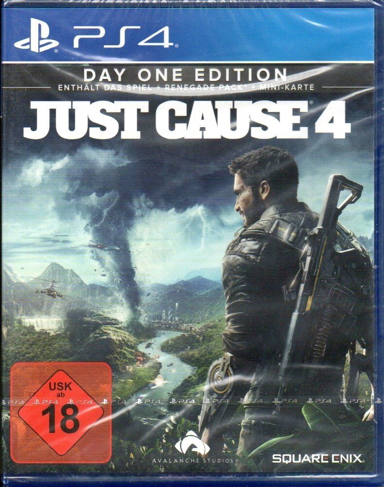 Giochi: Just Cause 4 Day One Edition PS4 – Nuovo e nell'imballaggio originale da Schaffhausen venduto da Gemma_1966
