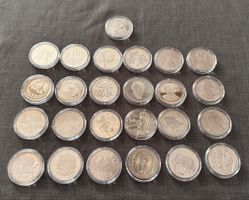 25 verschiedene 10 Euro Münzen ab 2011