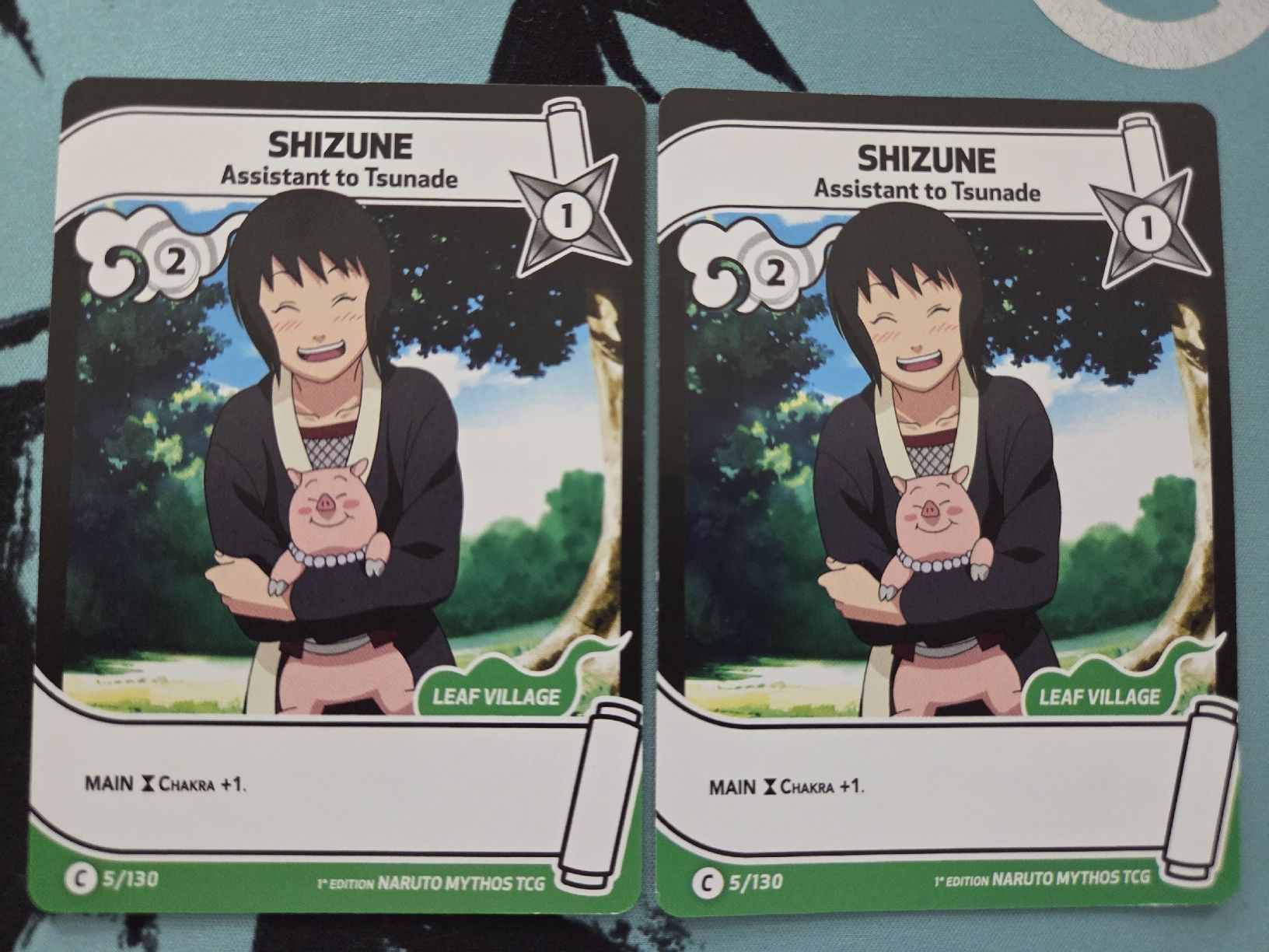 Carte collezionabili: 2x Naruto Mythos TCG - Shizune EN – Nuovo (secondo la descrizione) da Safnern venduto da wil_z6qf