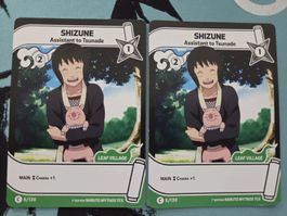 2x Naruto Mythos TCG - Shizune EN