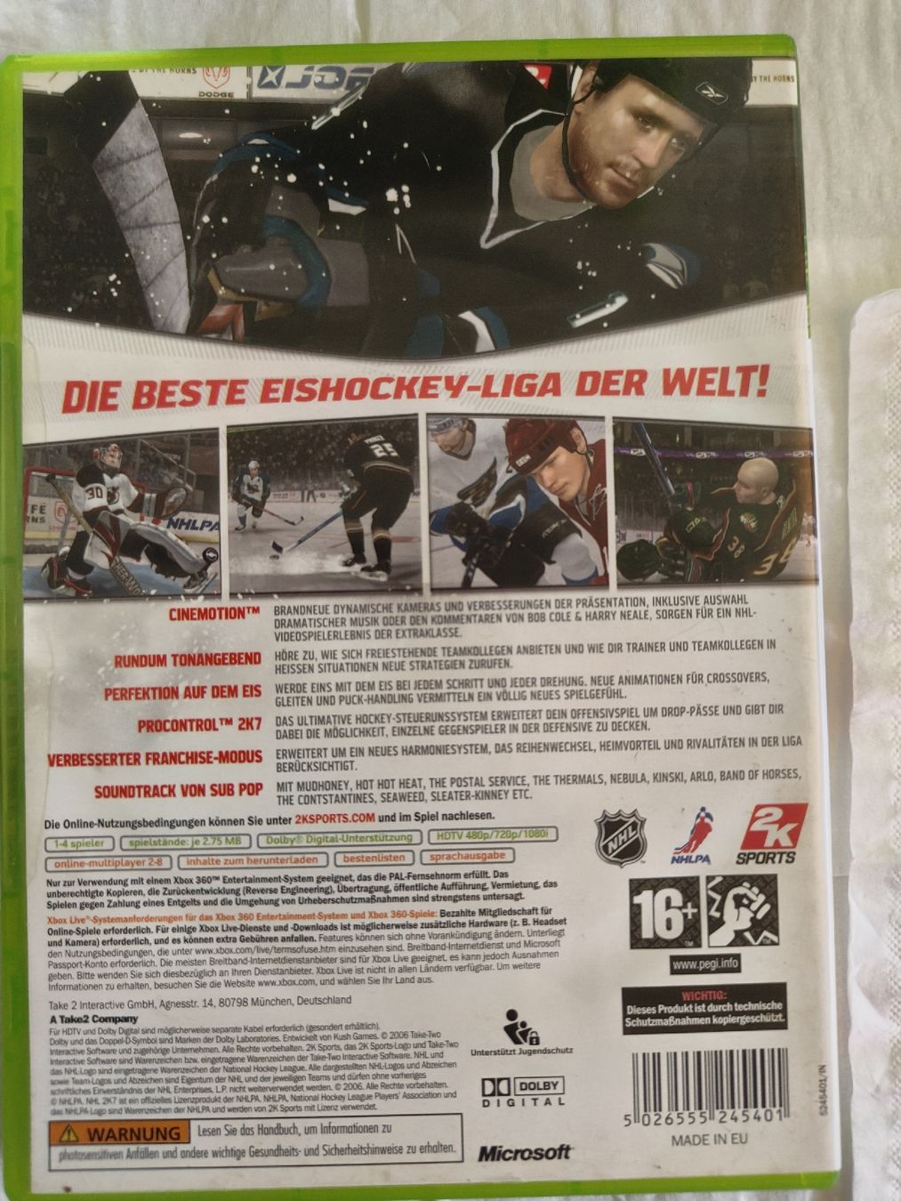 Microsoft Giochi: XBox-Spiel NHL 2K7 – Usato da Dulliken venduto da datschgi 1