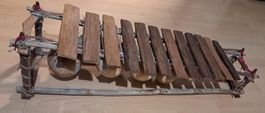 Balafon, Afrikanisches Xylophon mit 12 Klangstäben