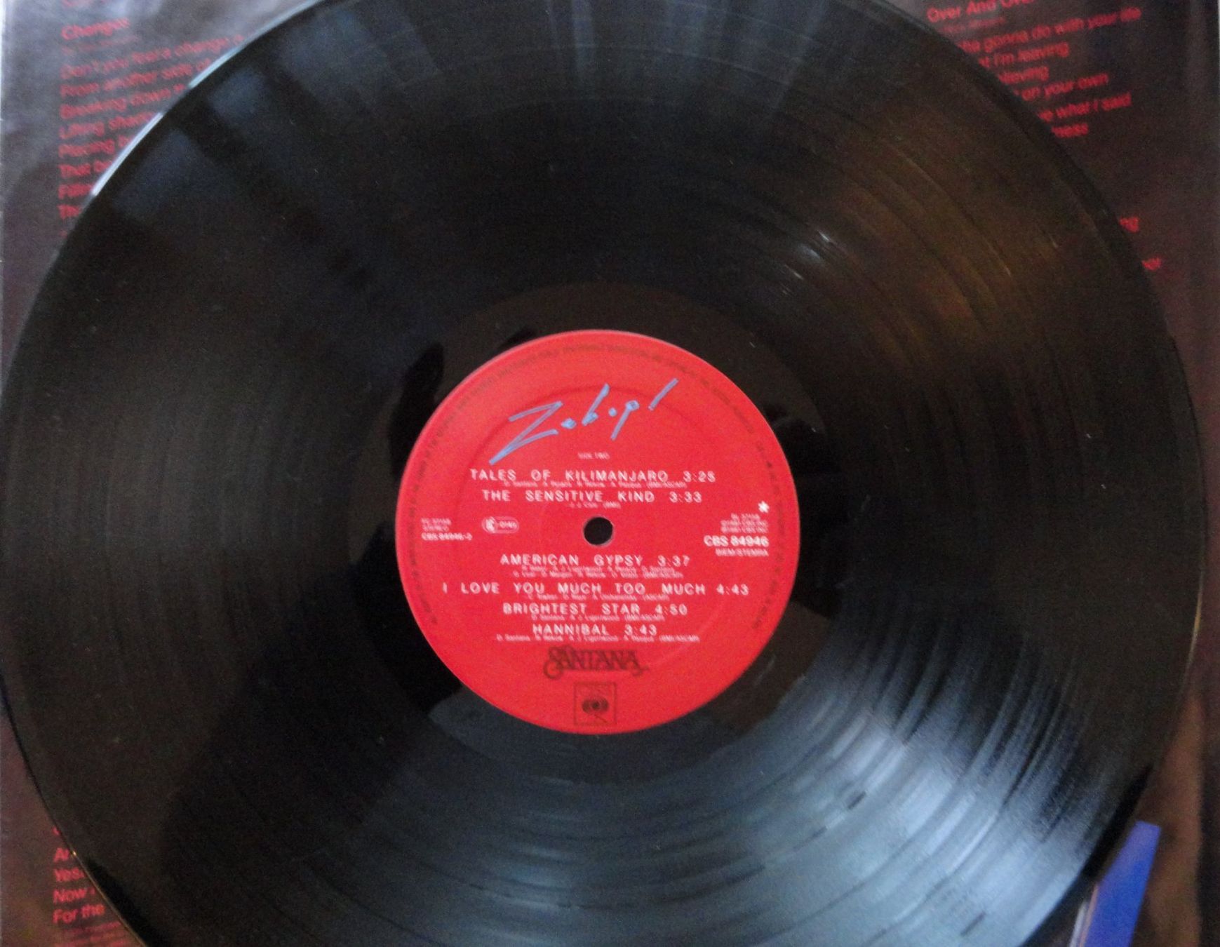 Dischi in vinile: SANTANA - Zebop! – Usato da Neftenbach venduto da Verk13 3