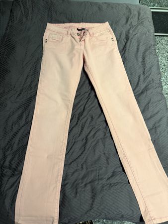Sommerliche rosa Jeans von Mara, Grösse 14, top Zustand!