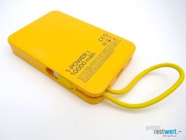 MOMAX - 1-Power X 10000mAh Powerbank gelb