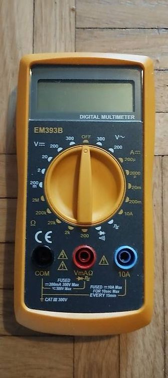 Hama EM393B Digital Multimeter unbenutzt, mit Anleitung (Gebraucht) in ...