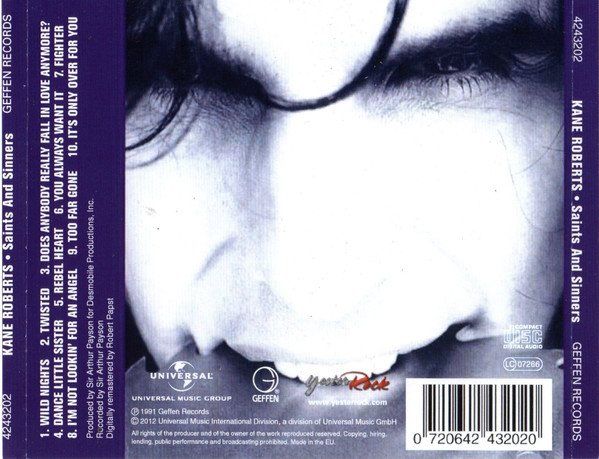 CDs: Kane Roberts – Saints And Sinners   2CD – Gebraucht aus Gingins von Demonseed 1