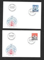 2 FDC 846-847 Serie Einzelmarken Europamarken ET 5.5.1993