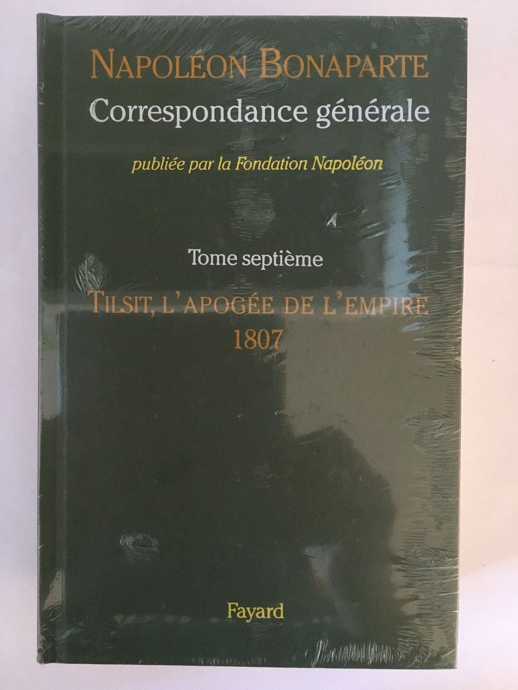 Libri: Bonaparte, Correspondance générale, tome 7 – Nuovo e nell'imballaggio originale da Düdingen venduto da pyl_dv98