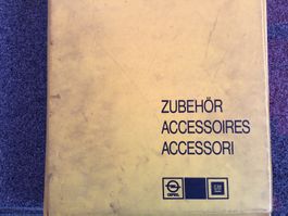 Opel Zubehörkatalog Original 1.82 mit ca. 60 Seiten