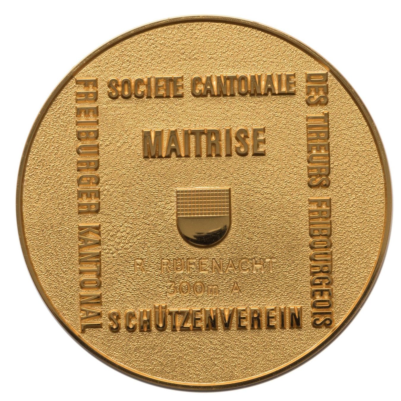 Medaglie: Schützenmedaille Maitrise Freiburg – Usato da Rotkreuz venduto da Swiss-Coins 1