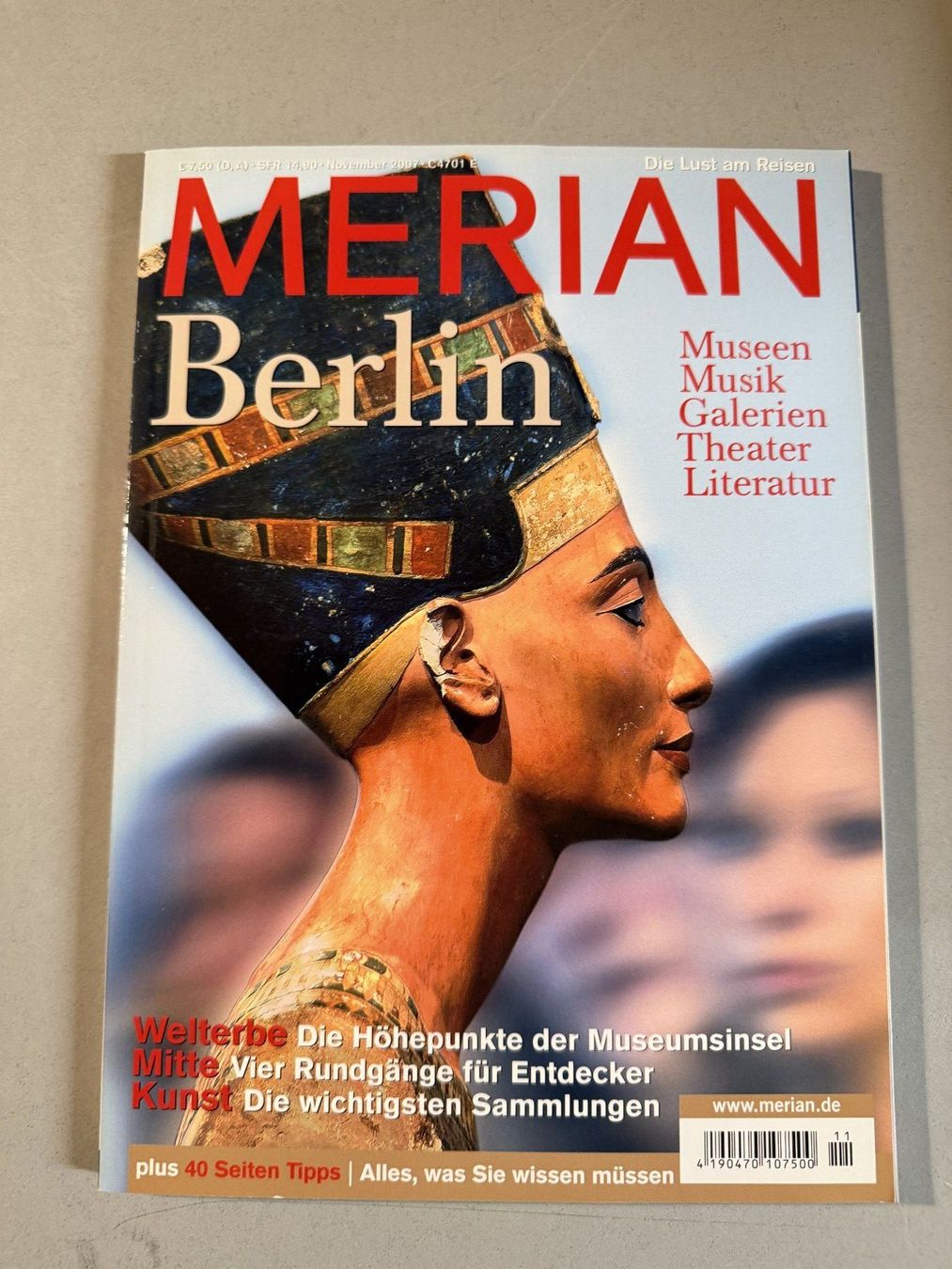 Riviste & Magazine: Merian Berlin November 2007 – Usato da Erstfeld venduto da Uhu1980