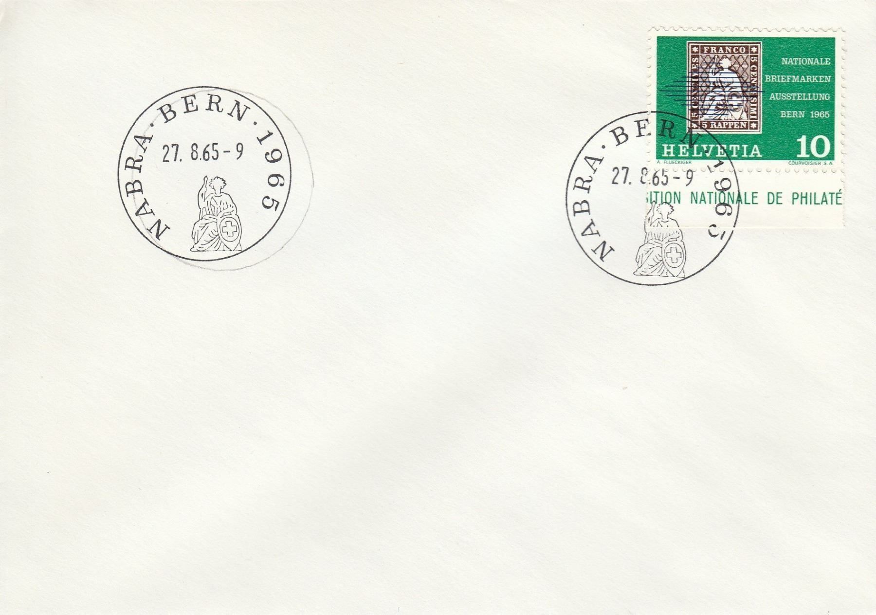 Alle Briefmarken: 1965 429 NABRA Bern – Gebraucht aus Spreitenbach von Mustang_1105