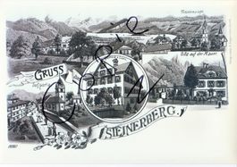 Gruss aus Steinerberg - (um 1900)