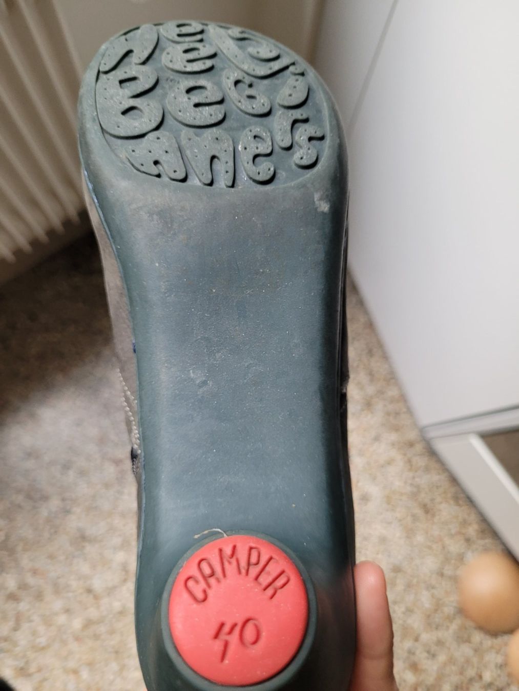 Scarpe da donna: Leder-Stiefelette Camper grau 40 – Usato da Bern venduto da maus5555 4