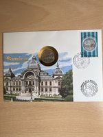 Numisbrief Rumänien 1 Leu 1986 Ersttagsstempel 1987
