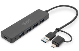 USB-C/USB 3.0 Hub von Digitus, 4-Port, neuwertig!