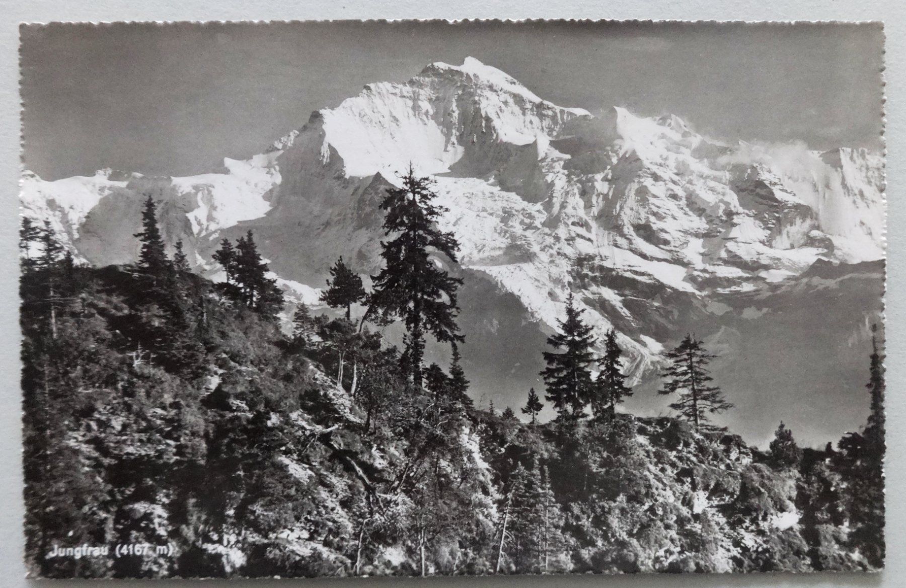 Ansichtskarten: Jungfrau (4167 m) – Gebraucht aus Fétigny von Billy2miny