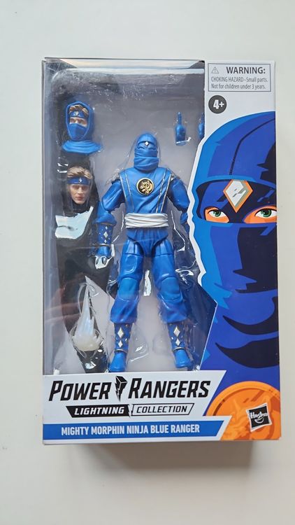 Actionfigur: Power Rangers Mighty Morphin Ninja - Blau Acti (Neu und ...