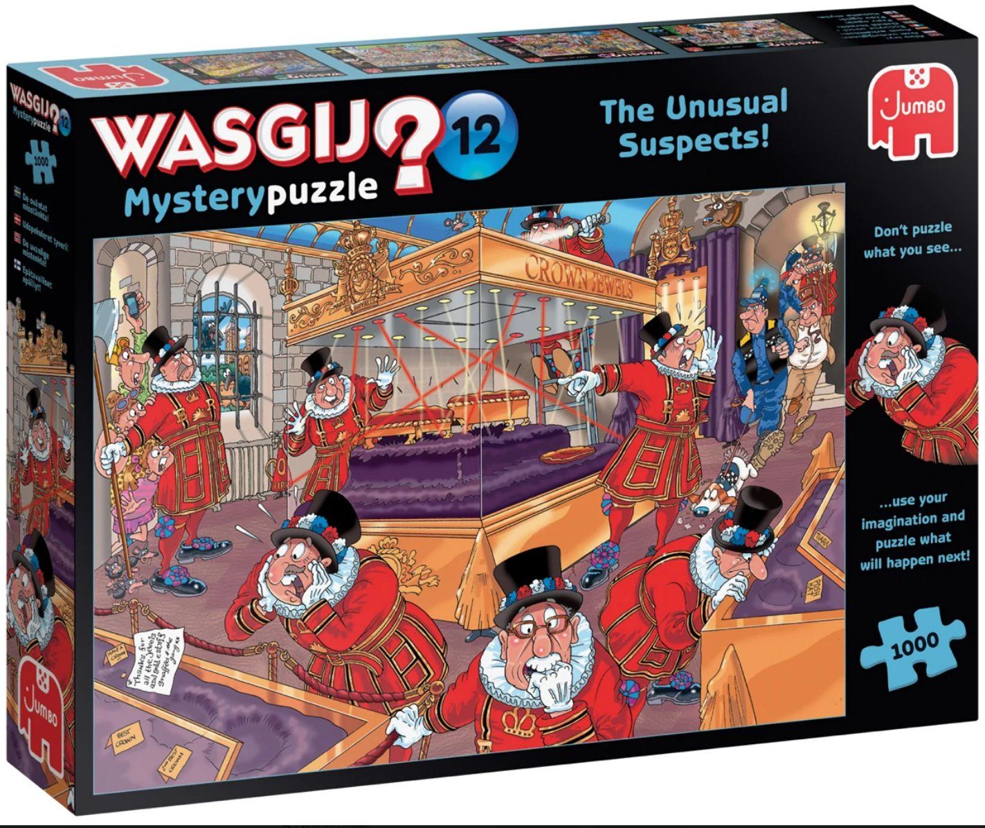 Wasgij Puzzles: Wasgji M12 Juwelenraub – Neu und originalverpackt aus Dagmersellen von FBM-Bacheli