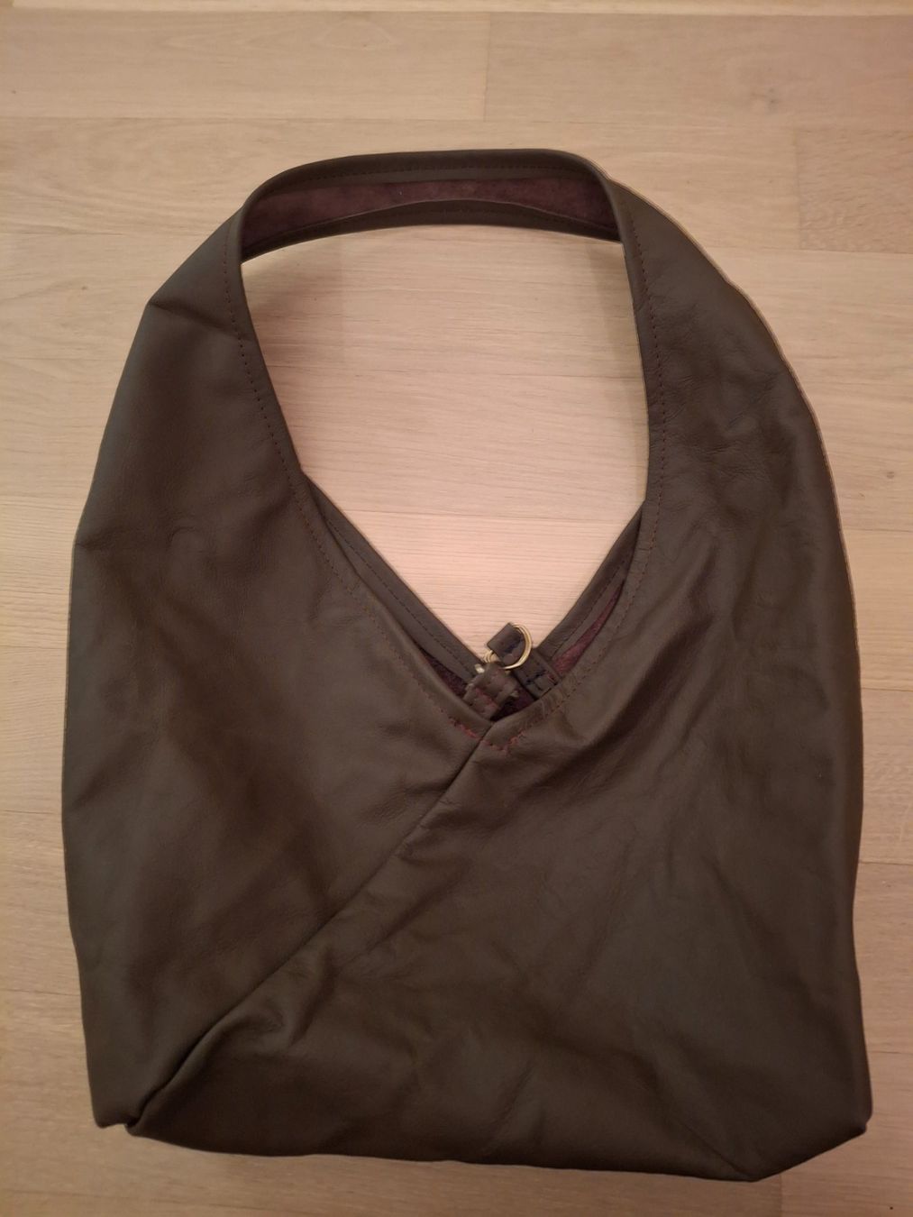 Taschen für Damen: Braune  Leder Handtasche.  Neu – Neu (gemäss Beschreibung) aus Bellikon von MellonCollieMitTwint 3