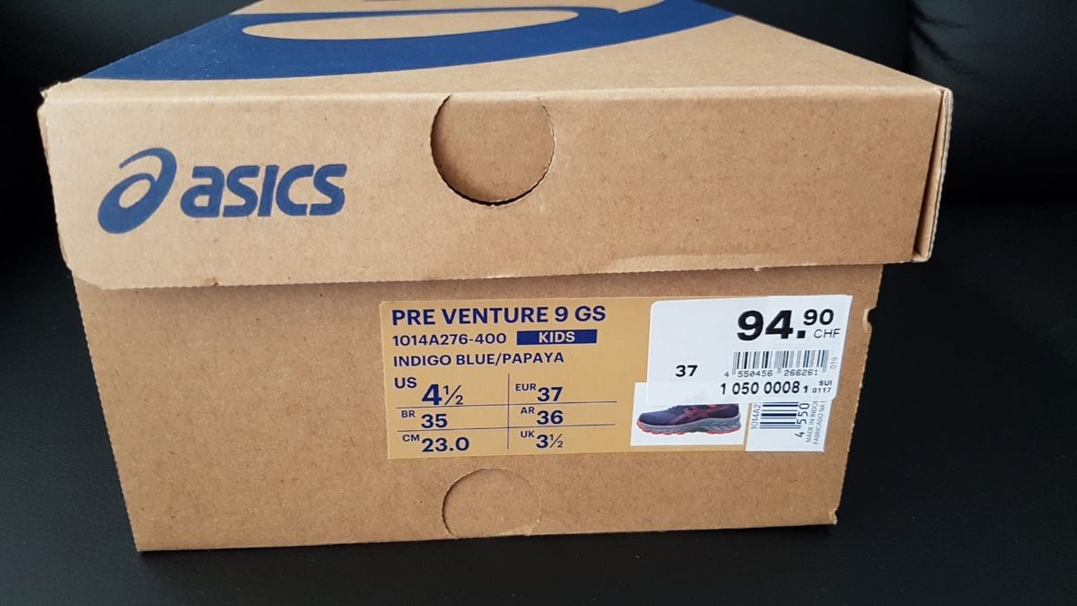 Asics Schuhe für Jungen: Asics PRE VENTURE 9GS Gr37 – Neu und originalverpackt aus Zürich von 280_yc86 7