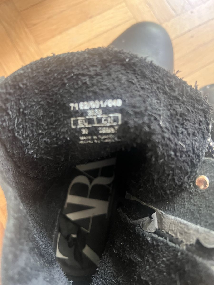 Zara Herrenschuhe: Leather boots  – Gebraucht aus Zug von kar_vq6b 3