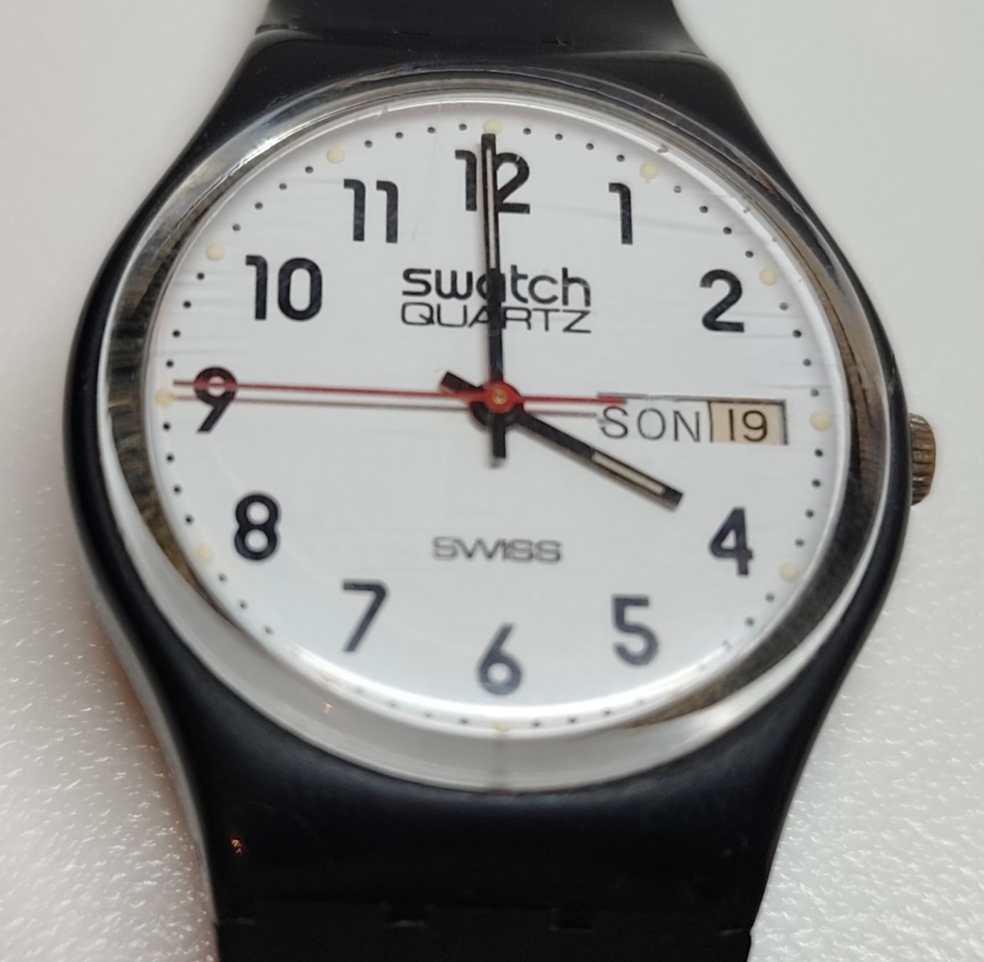 Swatch Orologi: Swatch ⌚GENT B83 BACKCODE - GB703 – Usato da Eschenbach SG venduto da Piratenschatz 2