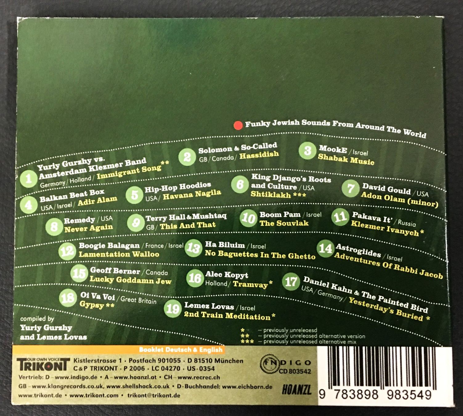 CDs: Shtetl Superstars CD – Gebraucht aus Oftringen von Vucki 1